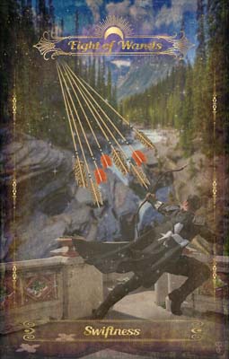 Eight of Wands